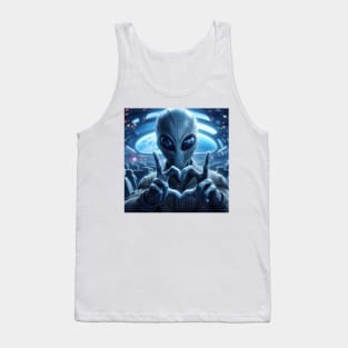 extra terrestrial heart Tank Top